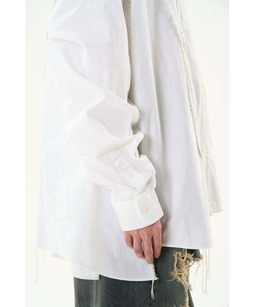 DISCOVERED（ディスカバード）の「DOCKING WIDE LOOPING SHIRTS（シャツ/ブラウス・メンズ・ブルー系その他/ブラック/ホワイト・SMALL/LARGE）」の10枚目の写真