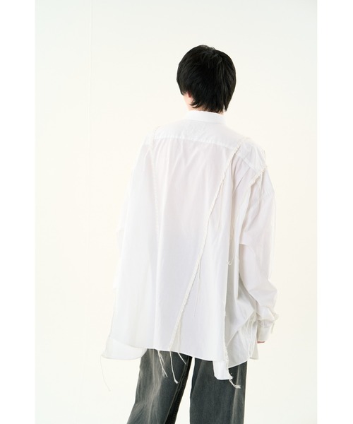 DISCOVERED（ディスカバード）の「DOCKING WIDE LOOPING SHIRTS（シャツ/ブラウス・メンズ・ブルー系その他/ブラック/ホワイト・SMALL/LARGE）」の5枚目の写真