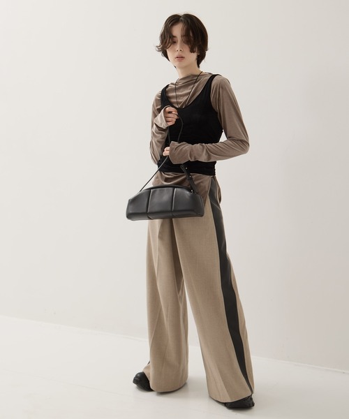 ADD CULUMN/アドカラム】PUFF CLASP CLUTCH/パフクラッチ（ショルダー