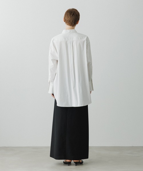 ADAM ET ROPE'(アダムエロペ)の「【EMOELLE】フロントプリーツスカート(スカート・レディース・ブラック系その他3/イエロー系その他3・36/38)」の5枚目の写真