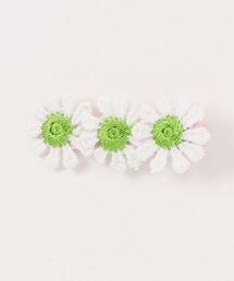 bibmilk(ru~N)BIBMILK 3-WHITE FLOWER CLIP 5.5cm(ob^/wANbv)
