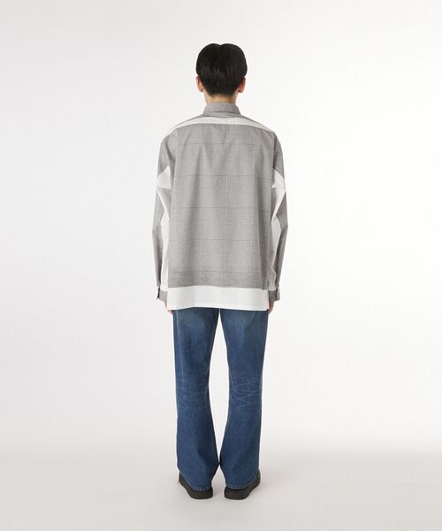 N.HOOLYWOOD COMPILE サッカーオーバーサイズシャツ N.HOOLYWOOD Compile Line(コンパイルライン) HALF SLEEVE BIG