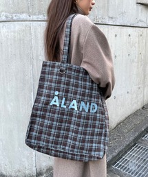 ALAND | 【UNISEX】ALAND／チェックマチトート(トートバッグ)