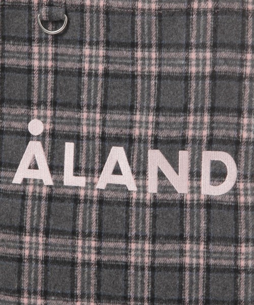 ALAND(エーランド)の「【UNISEX】ALAND/チェックマチトート(トートバッグ・レディース・ブラック/ブラウン/グレー/オフホワイト/ネイビー/ライトグレー・FREE)」の19枚目の写真