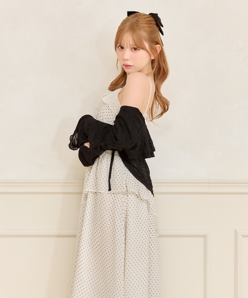 フリルティアードキャミ フリルティアードキャミワンピース（ワンピース）｜apres jour