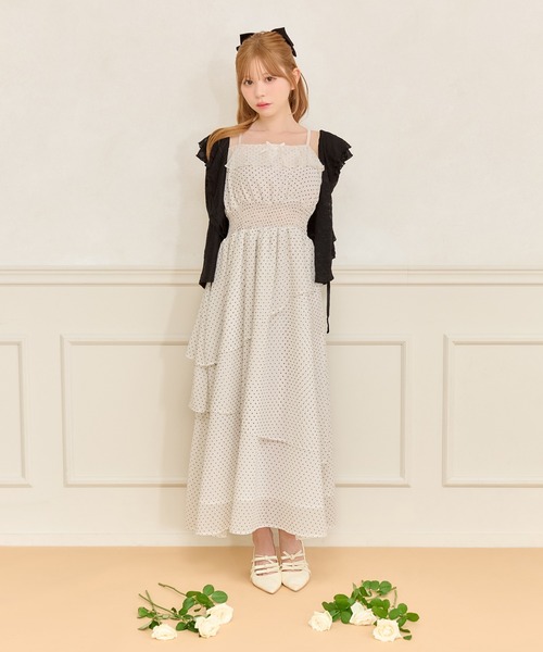 フリルティアードキャミ フリルティアードキャミOP|RETRO GIRL | RETRO GIRL ONLINE