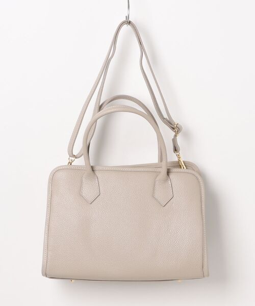 Rivel(リヴェル)の「【PULICATI/プリカーティ】2WAY レザー ハンドバッグ イタリア製(ハンドバッグ・レディース・ブラック/ベージュ・FREE)」の16枚目の写真