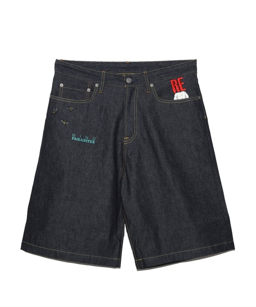 UNDERCOVER（アンダーカバー）の「UP1F4509（デニムパンツ・メンズ・インディゴブルー/ブラック・3/2/1）」の2枚目の写真