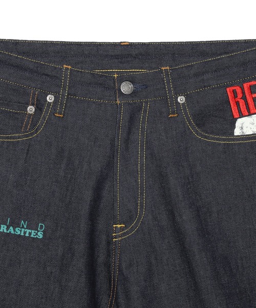 UNDERCOVER（アンダーカバー）の「UP1F4509（デニムパンツ・メンズ・インディゴブルー/ブラック・3/2/1）」の5枚目の写真