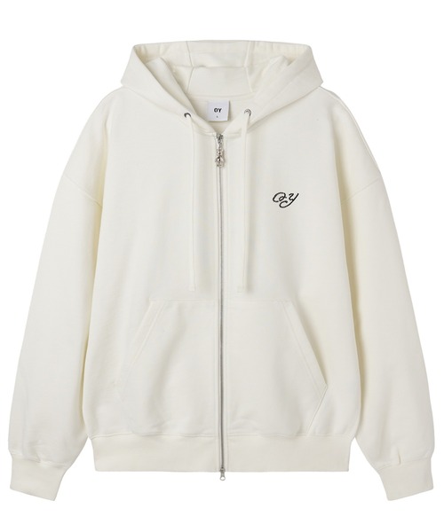OY(オーワイ)の「『OY/オーワイ』DOLLY STONE EAR HOODIE ZIP UP/ドリーストーン イヤー ジップアップパーカー(パーカー・レディース・ホワイト/ブラック・L/M)」の17枚目の写真