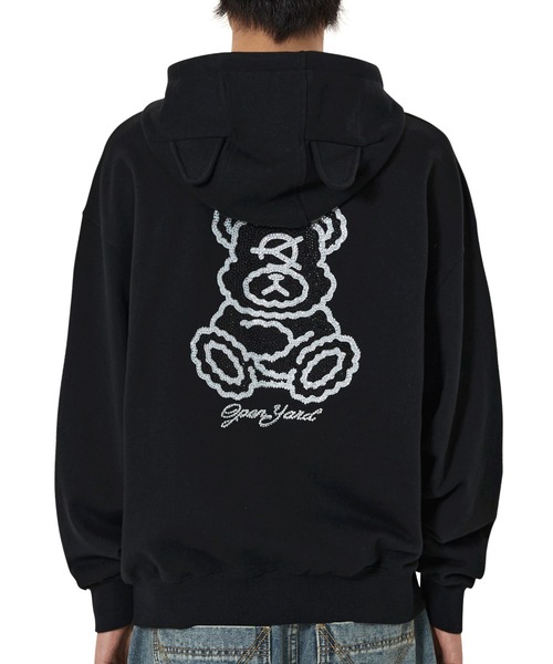 OY/オーワイ』DOLLY STONE EAR HOODIE ZIP UP/ドリーストーン イヤー
