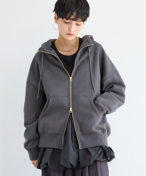 BARNYARDSTORM(バンヤードストーム)の「BARNYARDSTORM / 裾バルーンプルオーバー/マシンウォッシャブル(Tシャツ/カットソー・レディース・ブラック/ホワイト・FREE)」の4枚目の写真