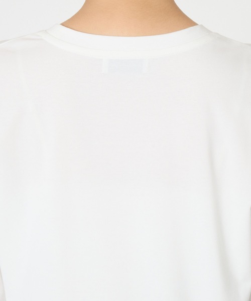 BARNYARDSTORM(バンヤードストーム)の「BARNYARDSTORM / 裾バルーンプルオーバー/マシンウォッシャブル(Tシャツ/カットソー・レディース・ブラック/ホワイト・FREE)」の22枚目の写真