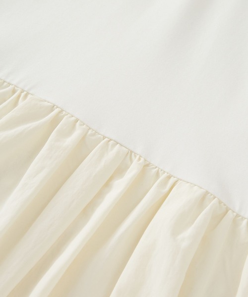 BARNYARDSTORM(バンヤードストーム)の「BARNYARDSTORM / 裾バルーンプルオーバー/マシンウォッシャブル(Tシャツ/カットソー・レディース・ブラック/ホワイト・FREE)」の18枚目の写真