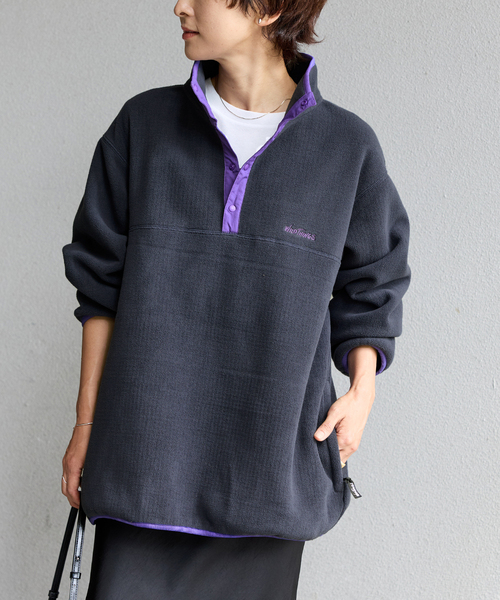 セール】別注【WILD THINGS/ワイルドシングス】フリースプルオーバー