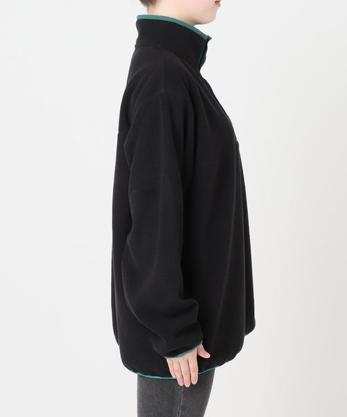 WILD THINGS(ワイルドシングス)の「別注【WILD THINGS/ワイルドシングス】フリースプルオーバー(ブルゾン・レディース・レッド/ネイビー/ブラック・MEDIUM)」の22枚目の写真