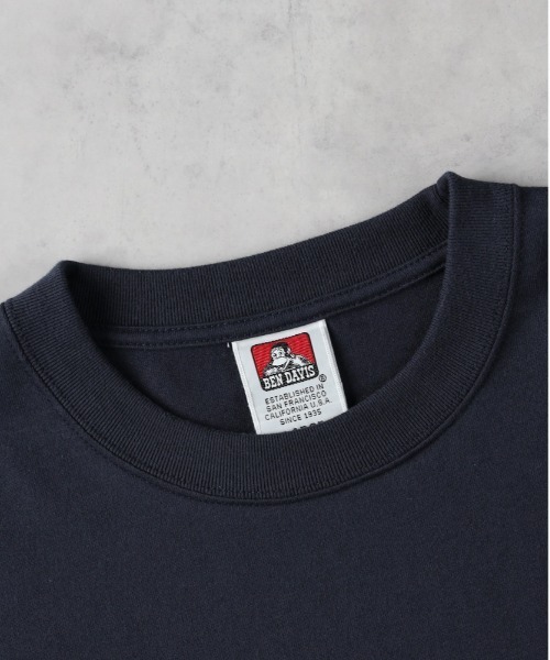 Right-on（ライトオン）の「BEN DAVIS レイヤードロングスリーブプリントＴシャツ（その他トップス・メンズ・ネイビー/ホワイト/ブラック・L/M/XL）」の14枚目の写真