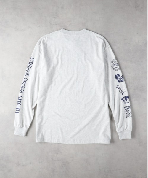 Right-on（ライトオン）の「BEN DAVIS レイヤードロングスリーブプリントＴシャツ（その他トップス・メンズ・ネイビー/ホワイト/ブラック・L/M/XL）」の19枚目の写真