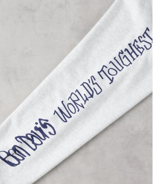 Right-on（ライトオン）の「BEN DAVIS レイヤードロングスリーブプリントＴシャツ（その他トップス・メンズ・ネイビー/ホワイト/ブラック・L/M/XL）」の21枚目の写真