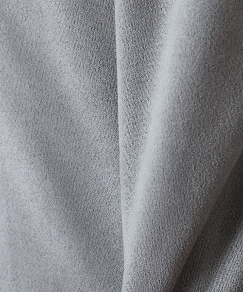 LIL VENDARS（リルヴェンダース）の「Buyer's Select/フェイクスウェードハイネックフルジップパーカー（パーカー・メンズ・ライトグレー/スミクロ/ブルー・L/LL/M）」の13枚目の写真