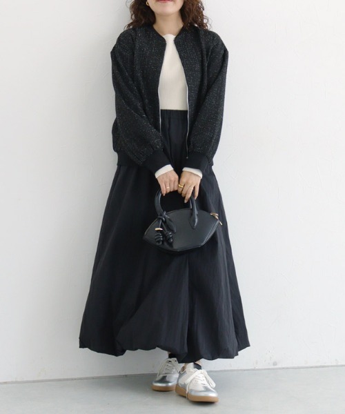 Pierrot(ピエロ)の「ツイードブルゾン(ブルゾン・レディース・ブラック/ネイビー・L/M/S)」の18枚目の写真