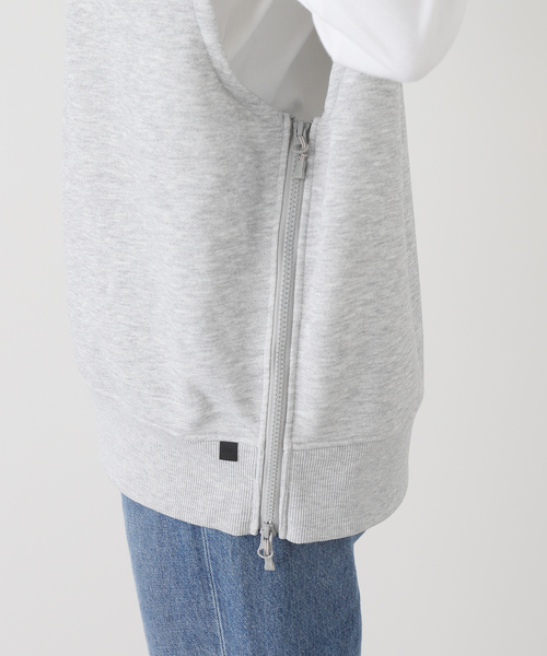 DAIWA PIER39(ダイワピア39)の「DAIWA PIER 39 TECH- SWEAT ZIP VEST PULLOVER BE-55025WL:スウェット(ベスト・レディース・パープル/ライトグレー・FREE)」の12枚目の写真