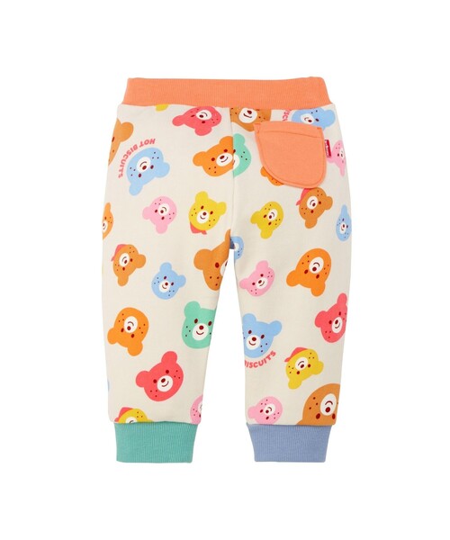 HOT BISCUITS（ホットビスケッツ）の「カラフルビーンズ 総柄 裏毛パイル素材 パンツ（スウェットパンツ・キッズ・マルチ・90cm/100cm/110cm/120cm/80ｃｍ）」の2枚目の写真