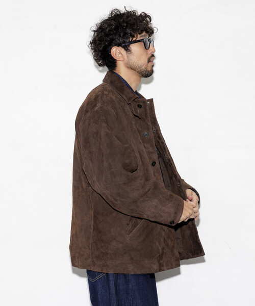 Goat Leather スエード カーコート/ハーフコート（ブルゾン）｜FREAK'S