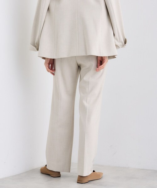 セール】【日本製／通勤スーツ】プレシャスドビー テーパードパンツ