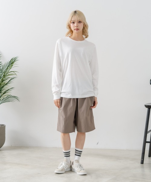 HANES(ヘインズ)の「【HANES/ヘインズ】【日本人の体型に合わせたシルエットで絶妙なフィット感】JAPANFIT クルーネック Tシャツ 長袖 アソートセット H5440(Tシャツ/カットソー・メンズ・ホワイト・SMALL/LARGE/MEDIUM/X-LARGE)」の10枚目の写真