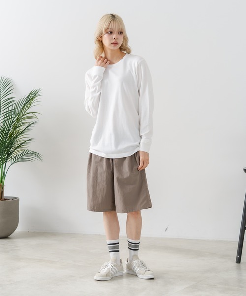 HANES(ヘインズ)の「【HANES/ヘインズ】【日本人の体型に合わせたシルエットで絶妙なフィット感】JAPANFIT クルーネック Tシャツ 長袖 アソートセット H5440(Tシャツ/カットソー・メンズ・ホワイト・SMALL/LARGE/MEDIUM/X-LARGE)」の14枚目の写真