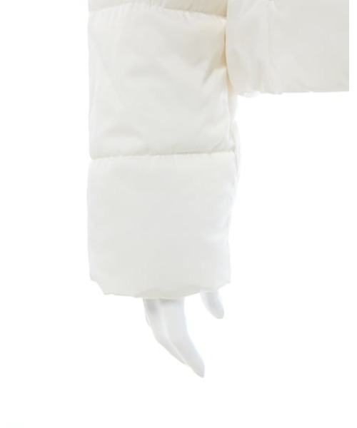 INGNI（イング）の「ショート丈ファーフード付ウエストベルトエコダウンコート（ダウンジャケット/コート・レディース・オフホワイト/ブラック・M）」の17枚目の写真