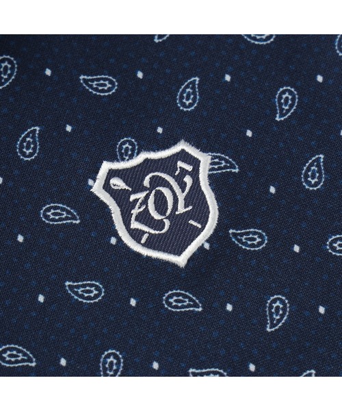 ZOY(ゾーイ)の「WOMEN ペイズリープリント 長袖シャツ(シャツ/ブラウス・レディース・ホワイト/ネイビー・36/38/39)」の6枚目の写真