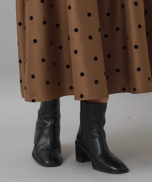 DRESSTERIOR（ドレステリア）の「【otonaMUSE 11月号掲載】ショートブーツ（ブーツ・レディース・ブラック/ダークブラウン・60/80/70）」の4枚目の写真