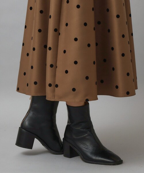 DRESSTERIOR（ドレステリア）の「【otonaMUSE 11月号掲載】ショートブーツ（ブーツ・レディース・ブラック/ダークブラウン・60/80/70）」の5枚目の写真