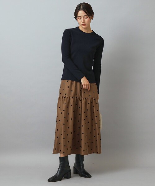 DRESSTERIOR（ドレステリア）の「【otonaMUSE 11月号掲載】ショートブーツ（ブーツ・レディース・ブラック/ダークブラウン・60/80/70）」の6枚目の写真