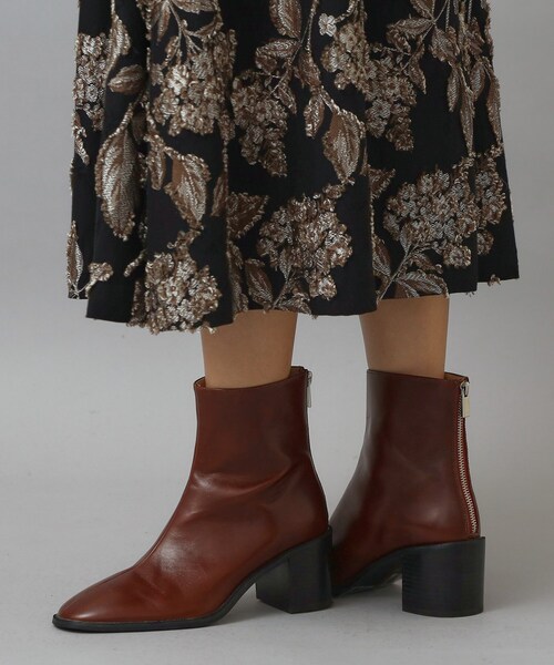 DRESSTERIOR（ドレステリア）の「【otonaMUSE 11月号掲載】ショートブーツ（ブーツ・レディース・ブラック/ダークブラウン・60/80/70）」の8枚目の写真