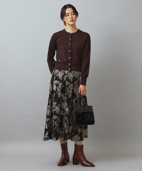 DRESSTERIOR（ドレステリア）の「【otonaMUSE 11月号掲載】ショートブーツ（ブーツ・レディース・ブラック/ダークブラウン・60/80/70）」の10枚目の写真