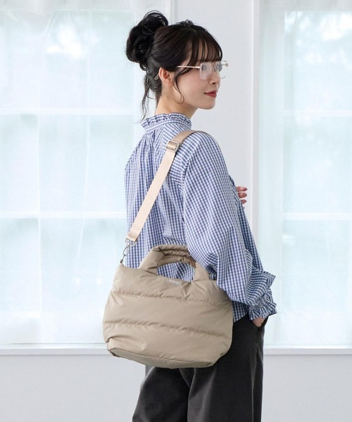 ROOTOTE(ルートート)の「ルートート / FE.デリ.モデレートーA(ショルダーバッグ・レディース・ブロンズ/ベージュ/ブラック/グレイッシュベージュ・FREE)」の21枚目の写真