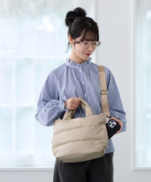 ROOTOTE(ルートート)の「ルートート / FE.デリ.モデレートーA(ショルダーバッグ・レディース・ブロンズ/ベージュ/ブラック/グレイッシュベージュ・FREE)」の22枚目の写真