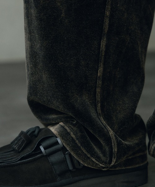 RATTLE TRAP（ラトルトラップ）の「コットンベロアパウダー加工トラックパンツ（その他パンツ・メンズ・ブラック・L/M）」の10枚目の写真