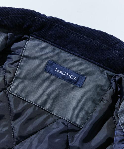 FREAK'S STORE(フリークスストア)の「NAUTICA/ノーティカ Women's 中綿 クラッシュド チノジップブルゾン(ブルゾン・レディース・チャコールグレー/ベージュ/ネイビー・FREE/フリ-)」の21枚目の写真