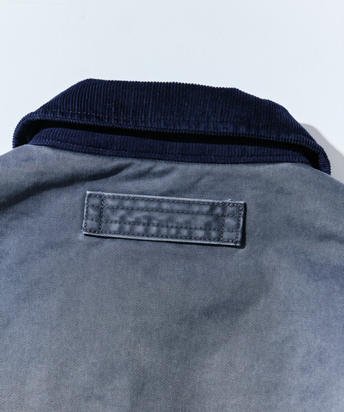 FREAK'S STORE(フリークスストア)の「NAUTICA/ノーティカ Women's 中綿 クラッシュド チノジップブルゾン(ブルゾン・レディース・チャコールグレー/ベージュ/ネイビー・FREE/フリ-)」の6枚目の写真