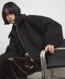 Shelly island | ボアZIPブルゾン(ブルゾン)