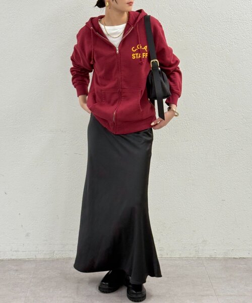 LOUNGEDRESS（ラウンジドレス）の「St.Johns 3rd Club FRANKLIN CENTRAL パーカー（パーカー・レディース・ボルドー・1）」の2枚目の写真