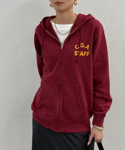 LOUNGEDRESS（ラウンジドレス）の「St.Johns 3rd Club FRANKLIN CENTRAL パーカー（パーカー・レディース・ボルドー・1）」の8枚目の写真