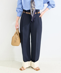 B.C STOCK | ウォッシャブル / ツイルワイドWヘムパンツ(スラックス)