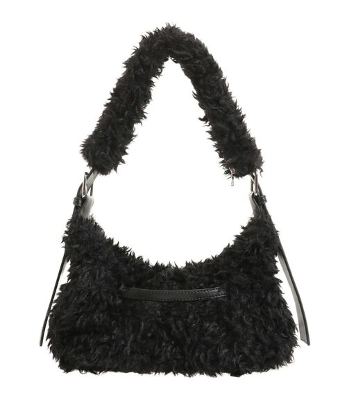 EMODA(エモダ)の「ベルトボックスボアバッグ(ショルダーバッグ・レディース・ブラウン/ブラック/アイボリー・FREE)」の14枚目の写真