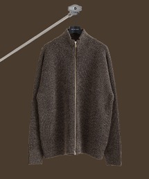 再入荷決定!《昨年ニット売上NO1》ウールリブジップドライバーズニット |抗菌防臭/ストレッチ性/ハイネック/大人気/オフィスカジュアル/通勤/ウール/モックネック/洗濯可能