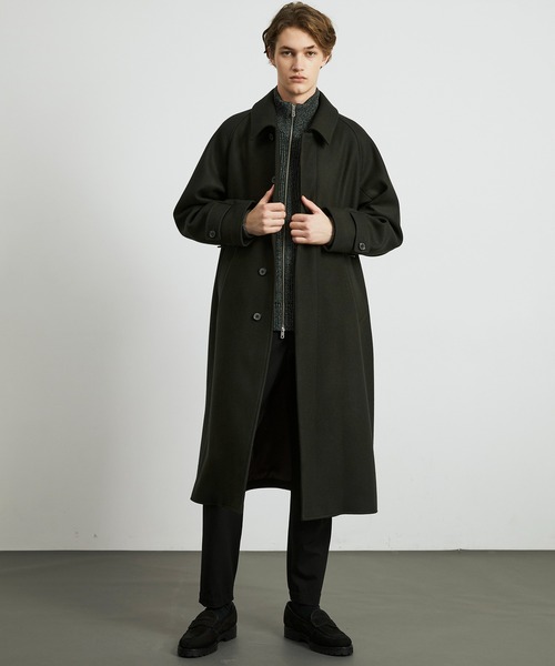 新作》ウールリブジップドライバーズニット ｜ストレッチ性/防寒/冬服